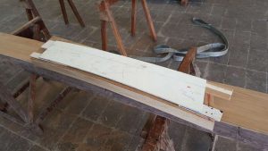 Realizzazione dime passamani in legno